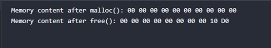 Initialization Pattern Codes Output