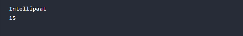 Dot Notation Dot Notation