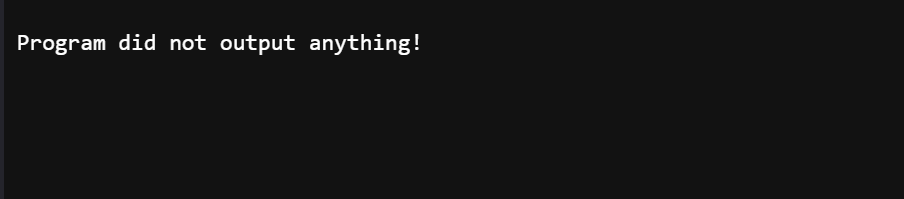 Forgetting Parenthese for Method output