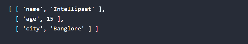 Object.entries Object.entries