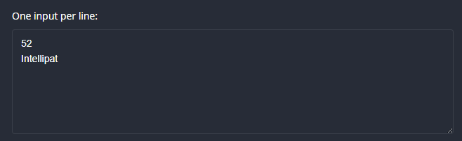 Read the Whole Line and Parse the Input(input)