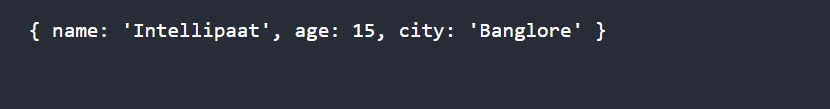 Using the new Object Using the new Object