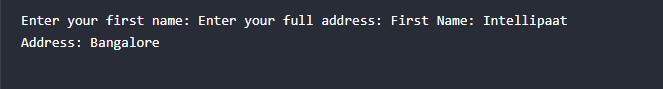 difference between next() and nextLine() output