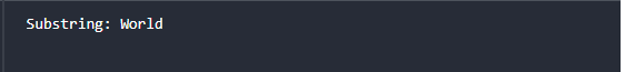 Parameters of substr() in C++ String