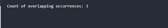 Detect Overlapping Substrings Using substr() in C++