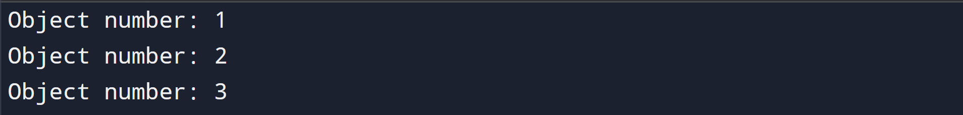 static variable