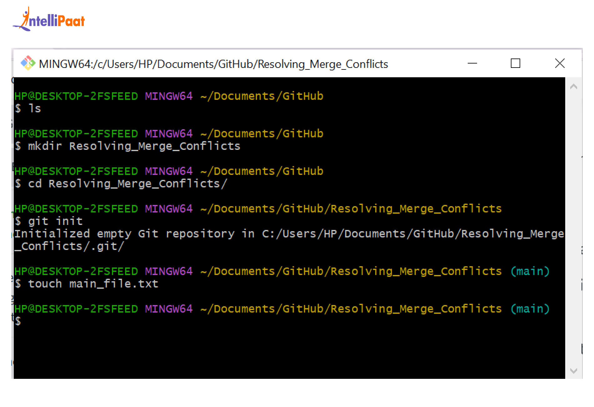 Step 2: Initialize it as a Git Repository