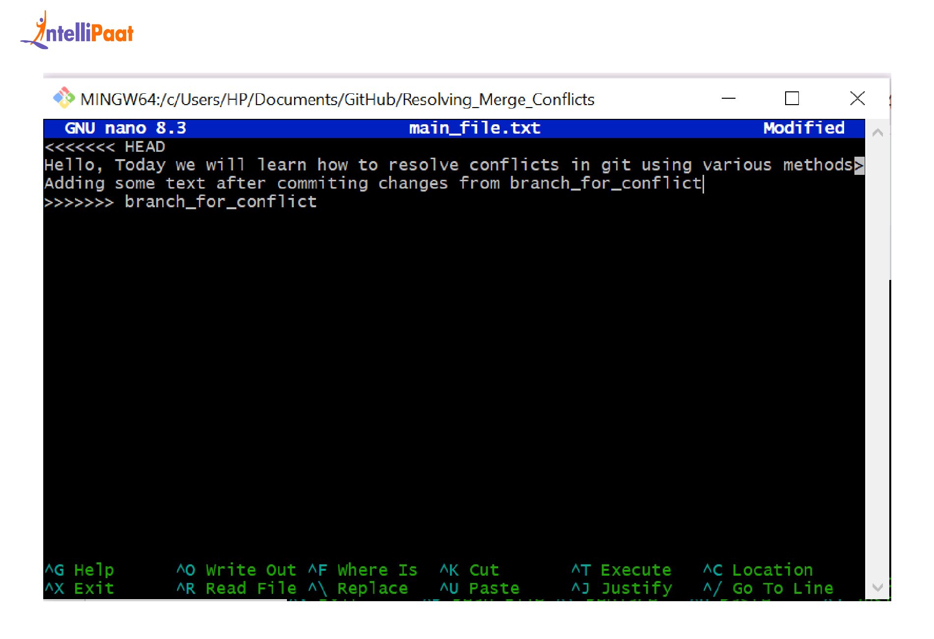 Step 3: Resolve Manually