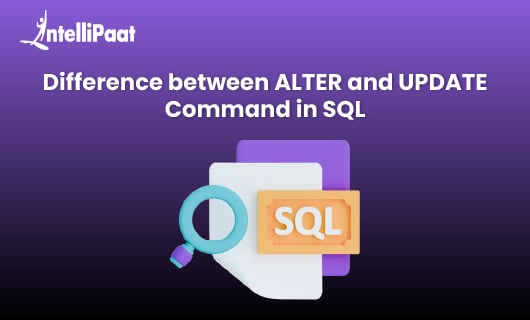 ALTER vs UPDATE Command blog image