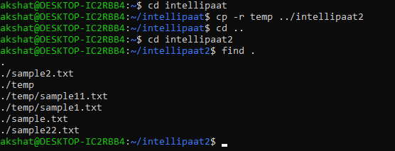 Copy a File in Linux Using -r or -R Option1