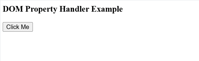 DOM Property Handler
