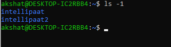 Display One File Per Line