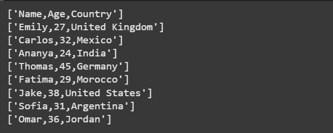 Handling Headers and Delimiters