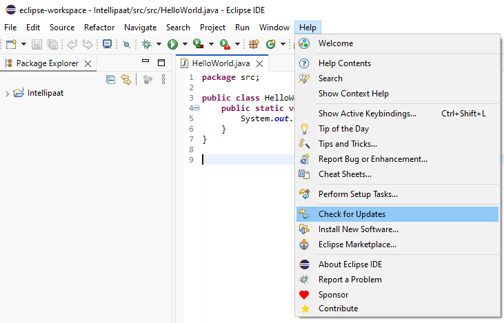 Keep Eclipse and JDK Updated