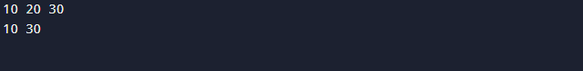 List ADT Example