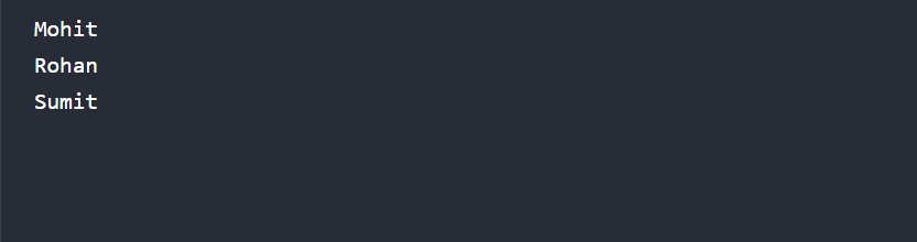 Method References output