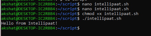 Script Executable in Linux Using the chmod Command