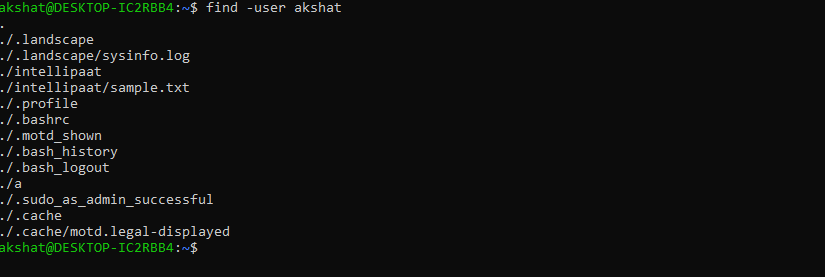 Search Files Based On Owners and Groups