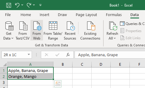 Split Cells Into Columns or Rows Using Power Query