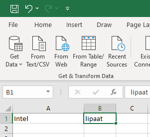 Split Cells in Excel Using the Fixed Width Option