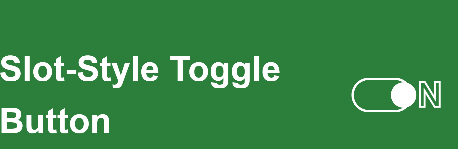 Toggle Switch with rolling label