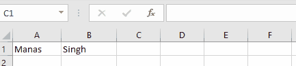Using the CONCAT Function in Excel