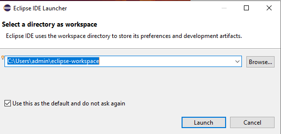 Welcome to Eclipse IDE2