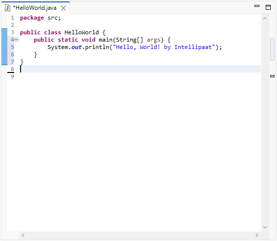 Write Your Java Code