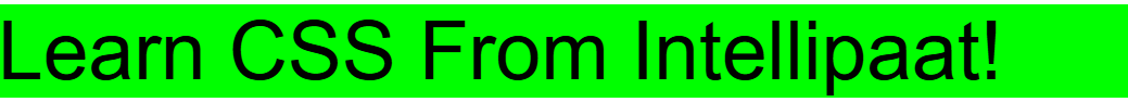 inline css example