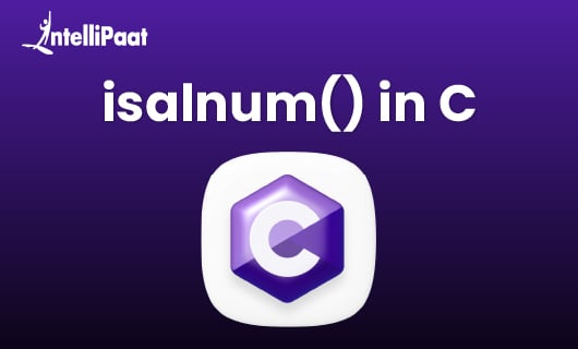 isalnum in c