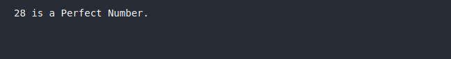 Perfect Numbers Programs in C