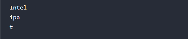 slice() method
