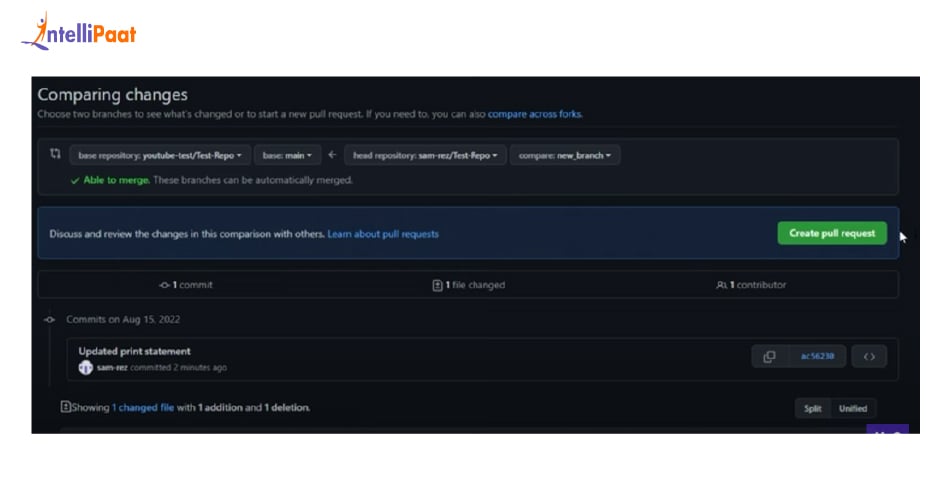 Create Pull Request