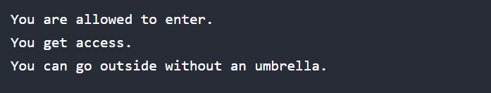 Logical Operators