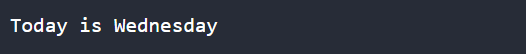 Switch Statement
