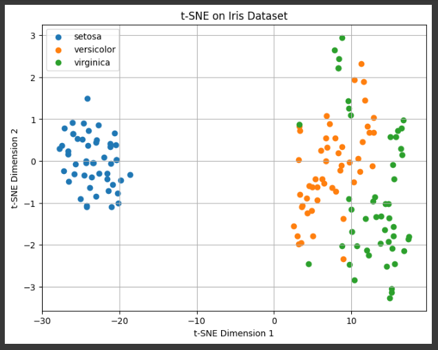 T-distributed Stochastic Neighbor Embedding (t-SNE) Example