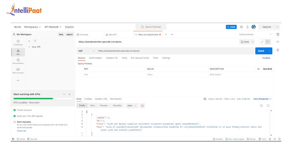 Using Postman for API testing