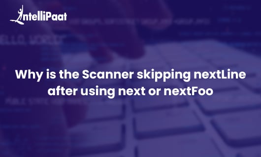 Why is the Scanner skipping nextLine after using next or nextFoo Blog