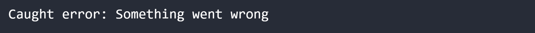 error-handling