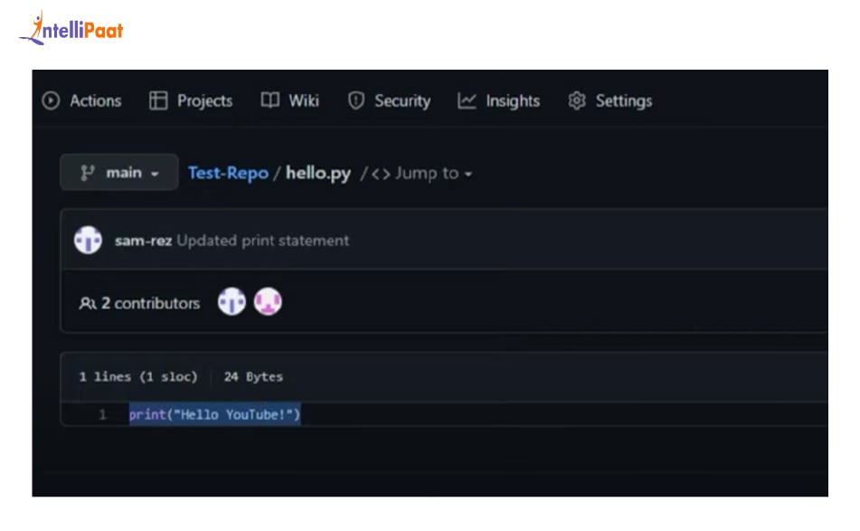 created a pull request