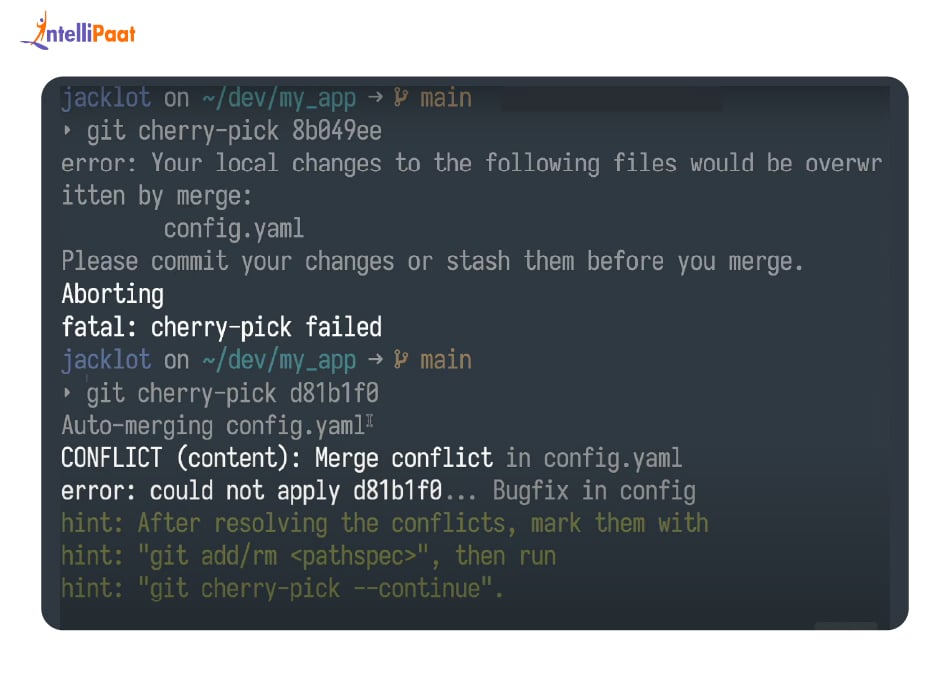 git-bug-fix
