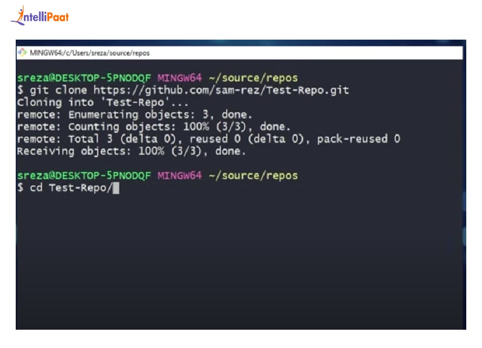 git clone