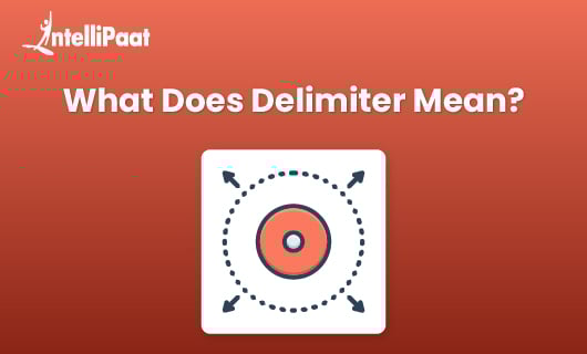 what does delimiter mean blog