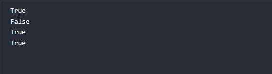  Boolean Expressions