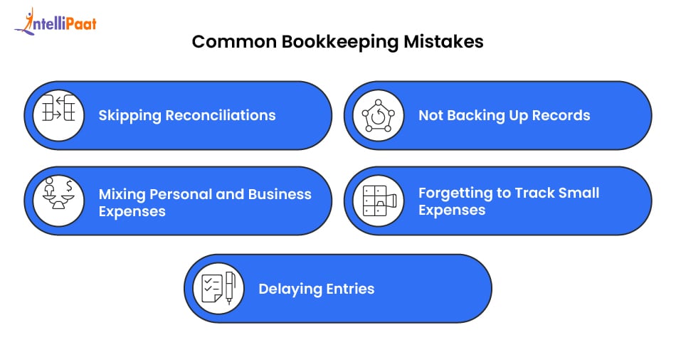 common bookkeeping mistakes