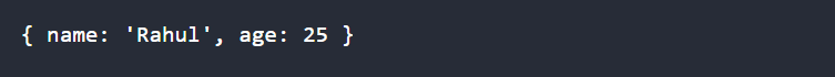 Copying an object using spread