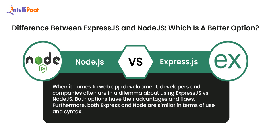 Difference Between ExpressJS and NodeJS- Which Is A Better Option