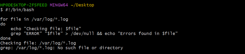 Example 1 - Processing Files in a Directory