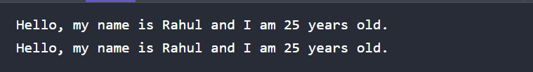 Example of expressions in Java