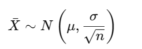 Formula for CLT